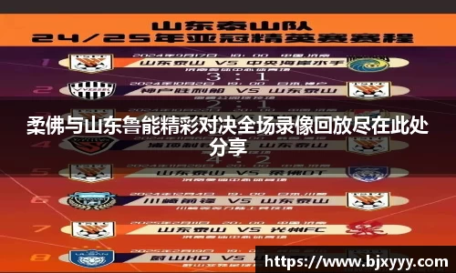 柔佛与山东鲁能精彩对决全场录像回放尽在此处分享